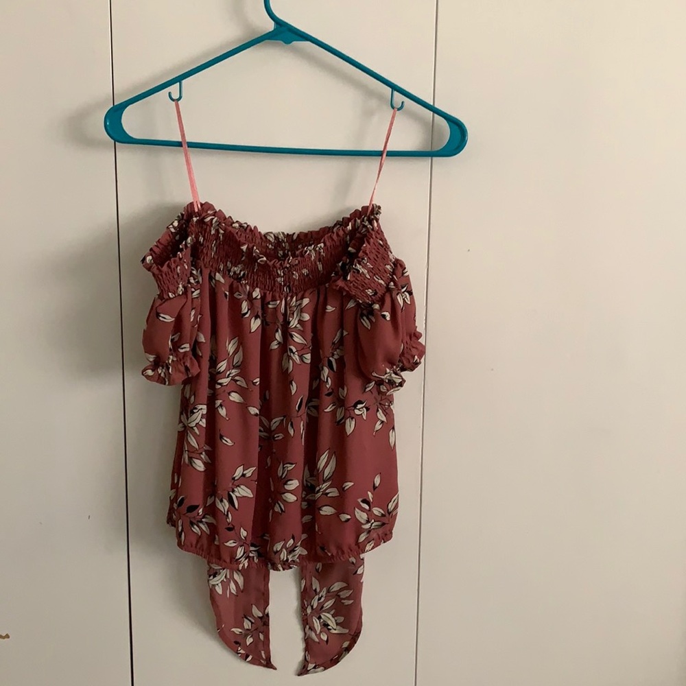 Sienna Sky off shoulder blouse